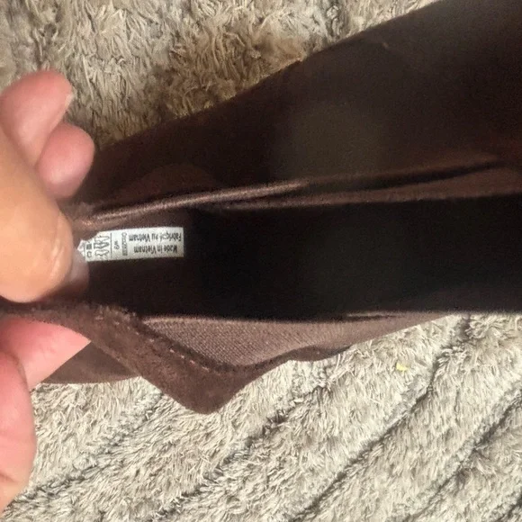 Crocs Suede Ankle Boots – Dark Brown, Size 9, Worn Once, Excellent Condition - Picture 7 of 7